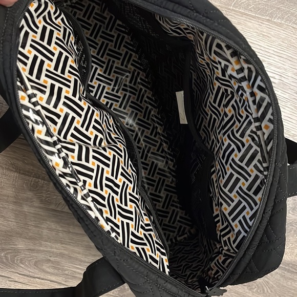 Vera Bradley diaper bag - black